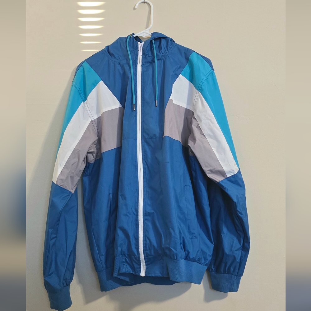 80s Style Windbreaker Jacket